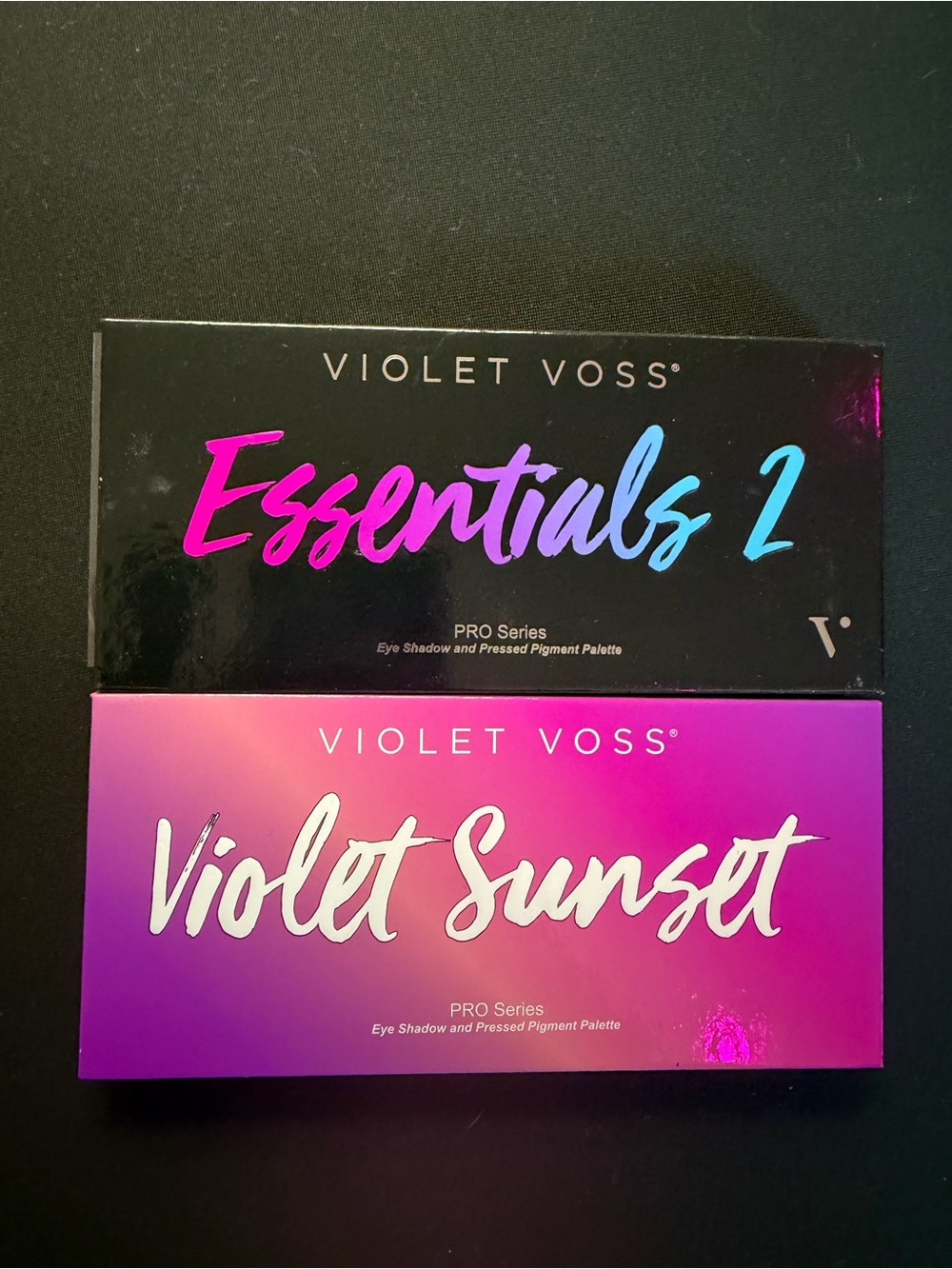 Brand NEW 2 violet Voss eyeshadow palettes